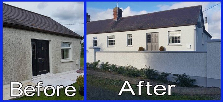 Exterior house painting, Ardee and Dunleer