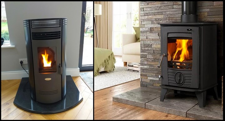 Image of stove in Ardee Stoves & Fireplaces stove showroom, supplying and fitting stoves in Ardee and Carrickmacross is a speciality of Ardee Stoves & Fireplaces