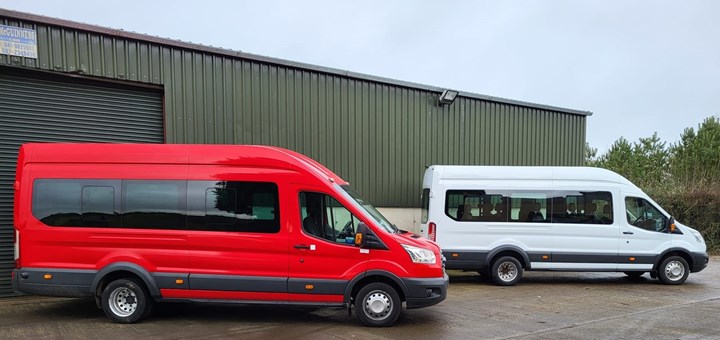 Wheelchair accessible minibuses for hire to and from Ashbourne