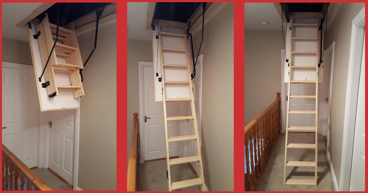 Residential attic stairs installations in Cork are carried out by Attic Stairs Solutions