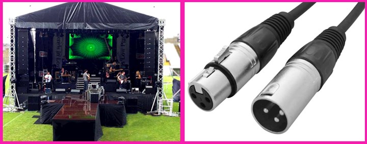 PA & audio system hire North East