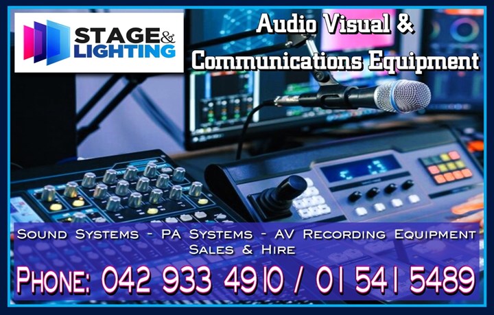 Audio Visual and Communication Equipment Dundalk - Stage & Lighting