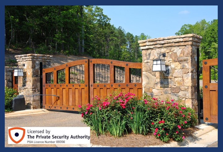 Image of automatic gate in Tipperary manufactured and installed by TMH Systems, automatic gates in Tipperary are manufactured and fitted by TMH Systems