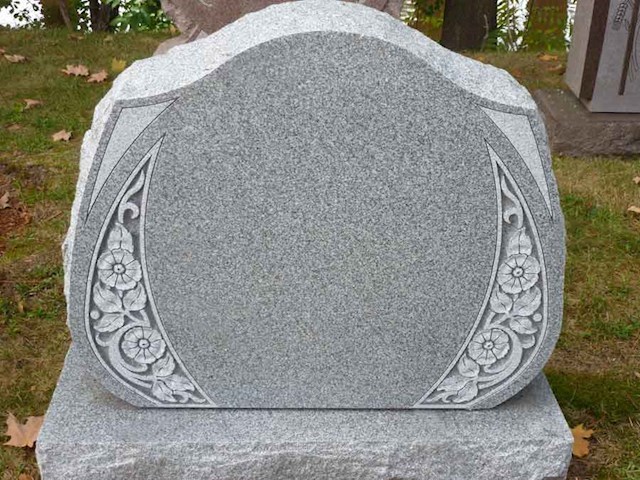 Image of headstone in Cavan cleaned by Tully Monumental Stoneworks, headstones in Cavan are cleaned by Tully Monumental Stoneworks