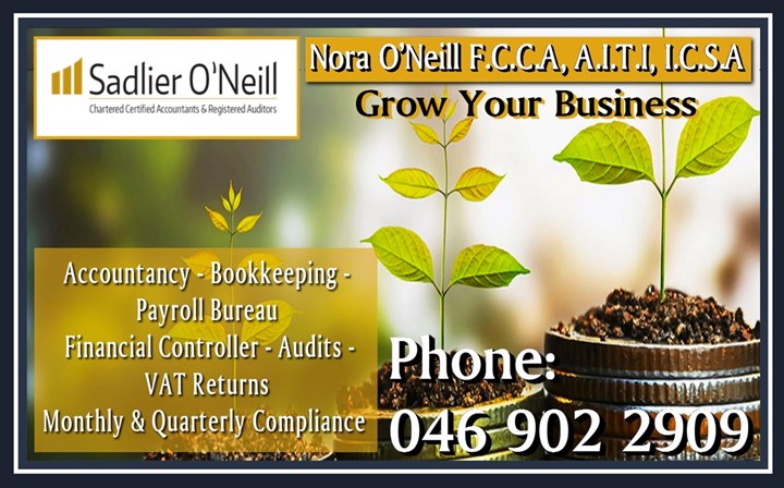 Bookkeeping Navan - Sadlier O'Neill & Co