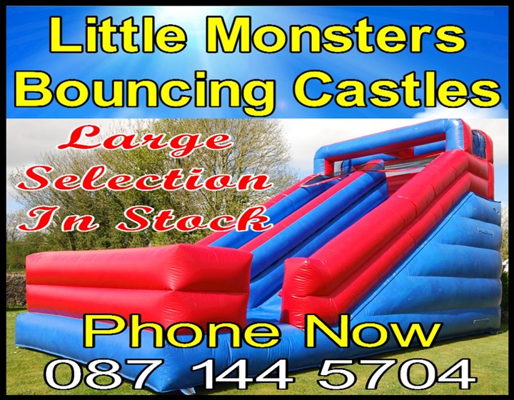 Bouncy castle hire, Ballinasloe, Loughrea and Clarinbridge, logo 