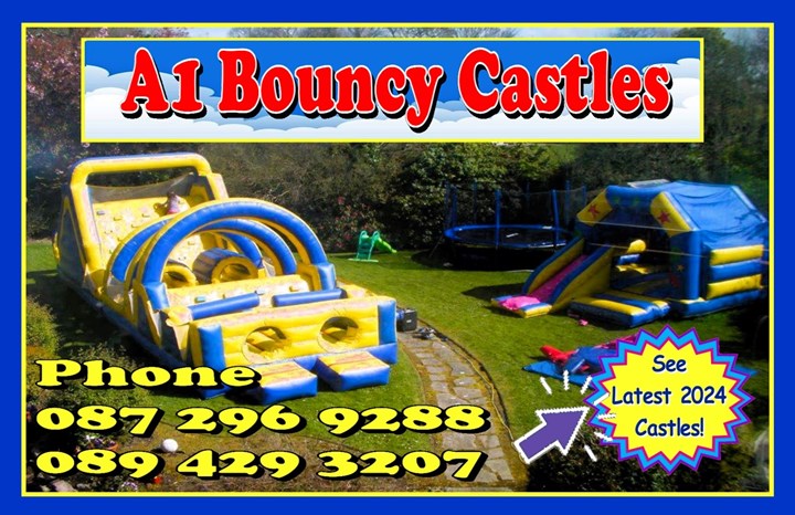 Bouncy Castles Charleville, Mallow, Blarney A1 Bouncy Castles 