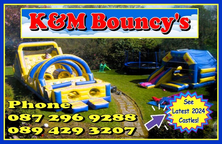 Bouncy Castle Hire East Cork - K&M Bouncy Castles