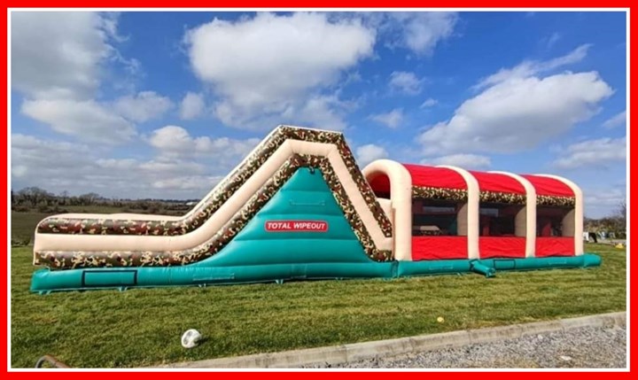 Obstacle course hire in Ashbroune and Ratoath - Ashbourne Bouncy Castles