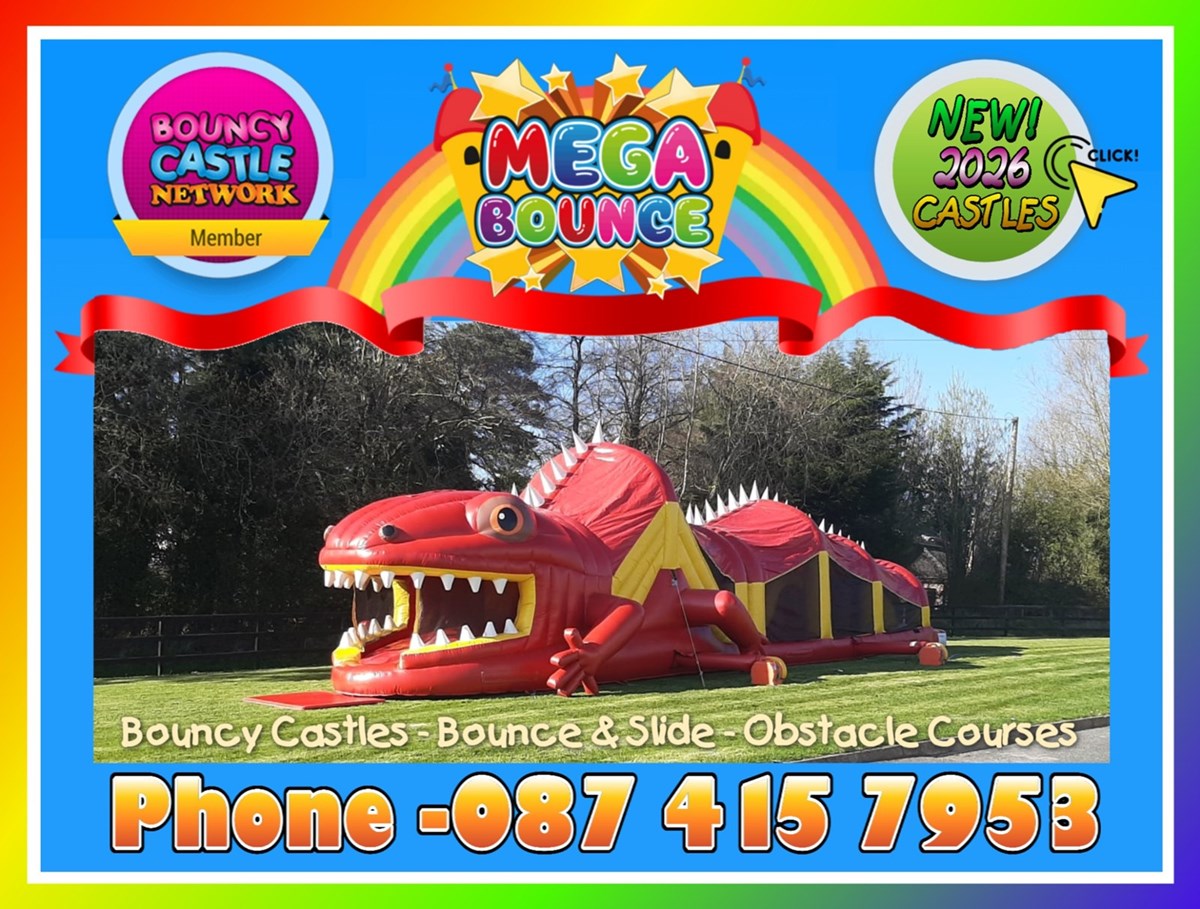 Bouncy castle hire in Castleblayney - click to book 