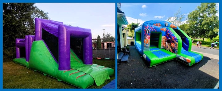 inflatable slide hire