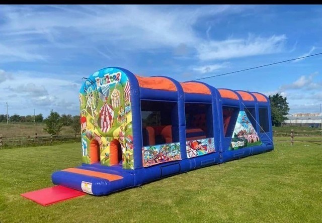 Inflatable obstacle course hire Swords