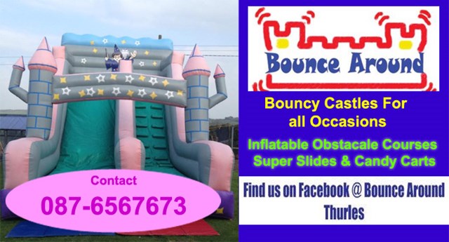 Bouncing castle for hire in Tipperary.