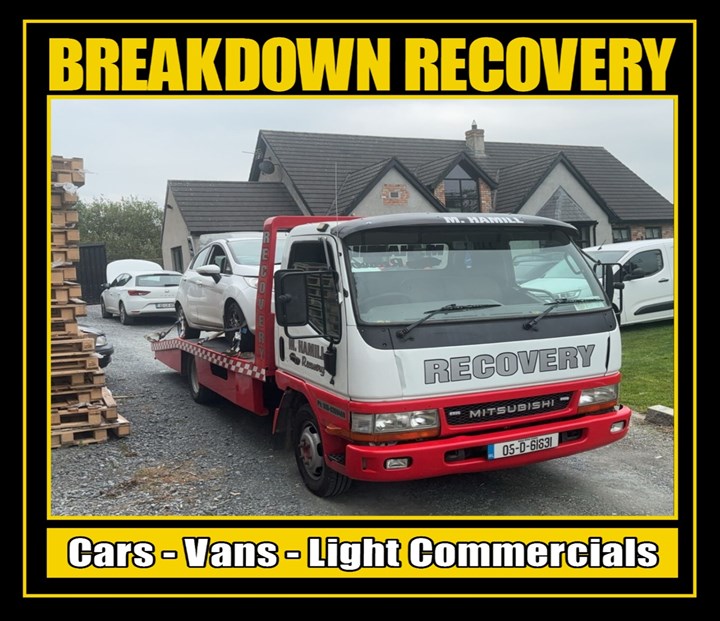 Breakdown recovery in Ardee is available from MH Crash Repairs