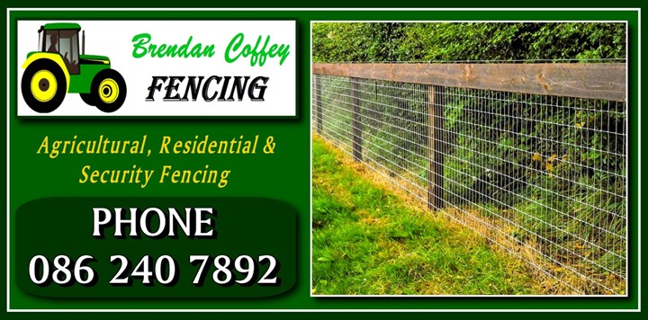 Westmeath Fencing Contractor, Brendan Coffey