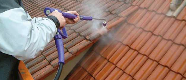 High pressure power wasing and roof cleaning services in Dalkey & Killiney.