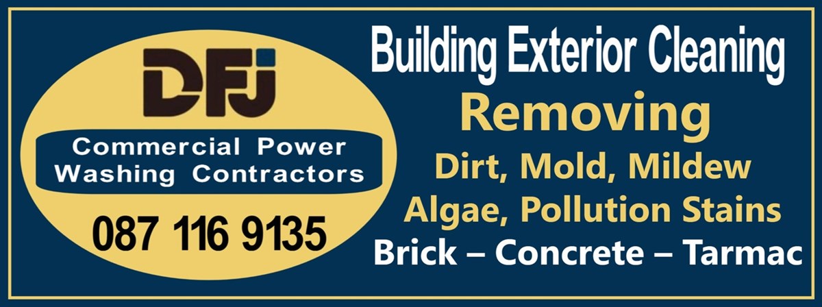 Building exterior power washing in Mayo