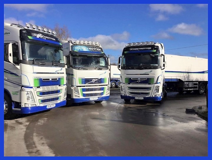 image of truck from Gabriel McCaffrey Haulage Ltd.