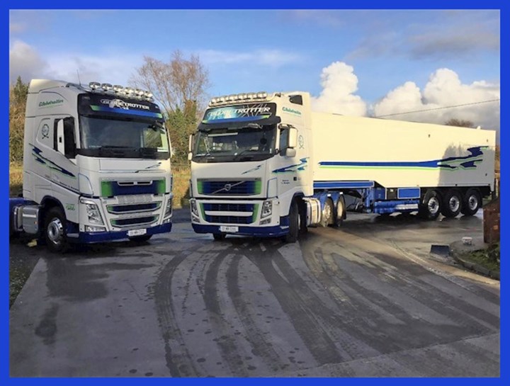 image of bulk haulage vehicles from Gabriel McCaffrey