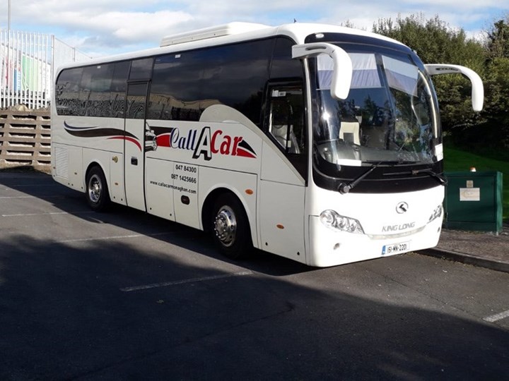 33 seater minibus for hire to and from Monaghan