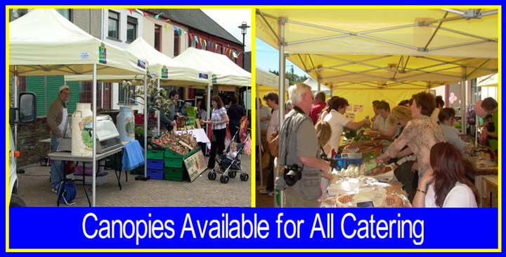 Canopies Available for All Catering in Louth