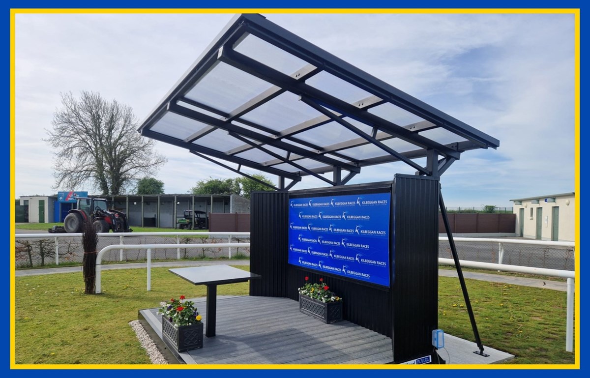 Canopies are installed on commercial properties in Westmeath and Offaly by Cover All Canopies