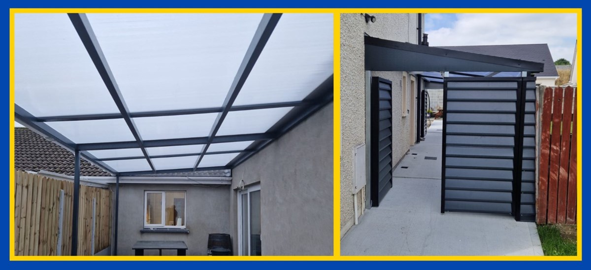 Canopies in Westmeath and Offaly are installed by Cover All Canopies