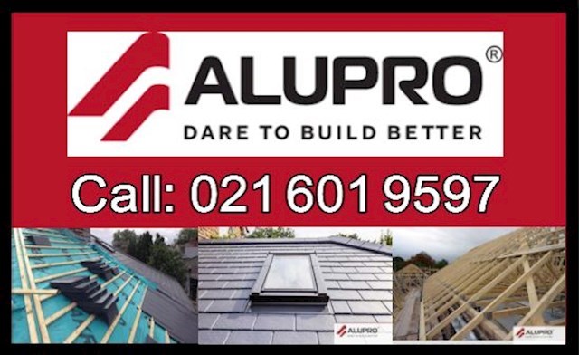 Logo for AluPro Roofing in Cork.