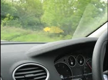 Image of car windscreen in Wexford, pre-test driving lessons in Wexford are provided by Long's Driving School