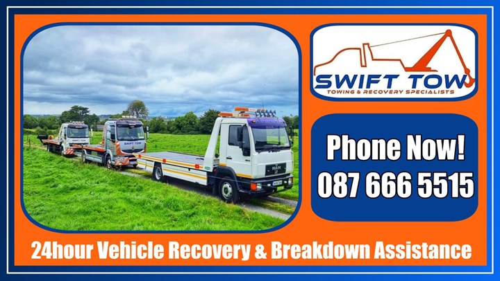 Car towing and vehicle recovery in Sandyford and Dublin 18 is carried out by Sandyford Recovery