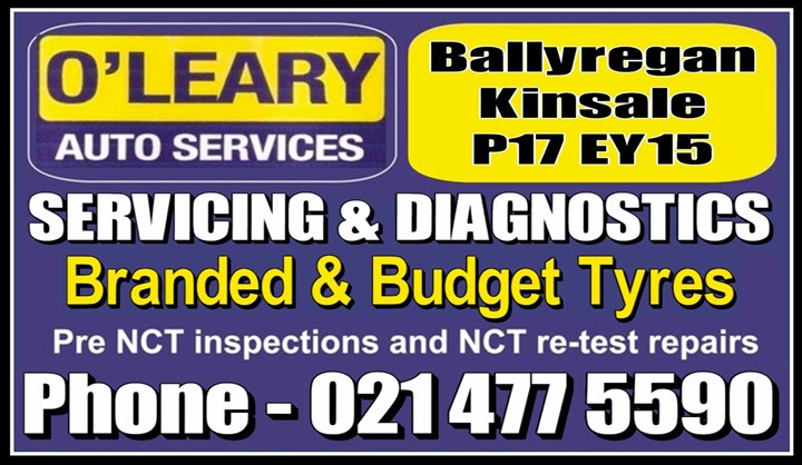 O'Leary Auto Services, Kinsale O'Leary Auto Services, Kinsale