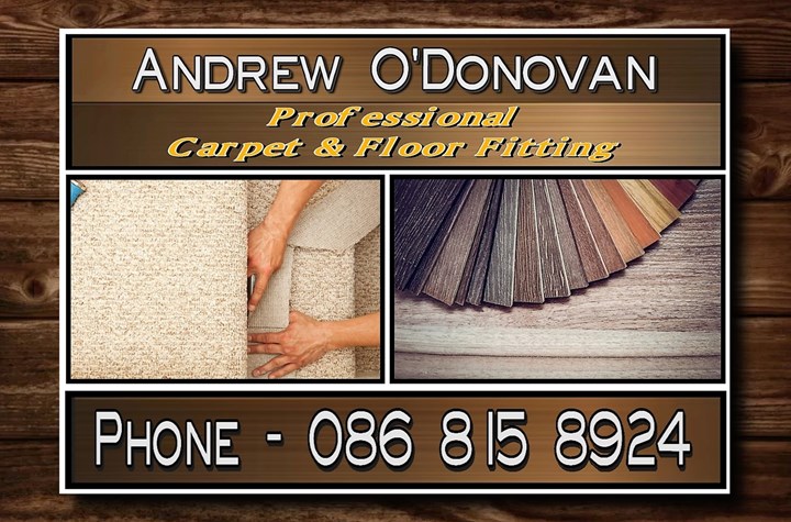 Carpet and floor fitting in Cork - Andrew O'Donovan Carpet Fitter