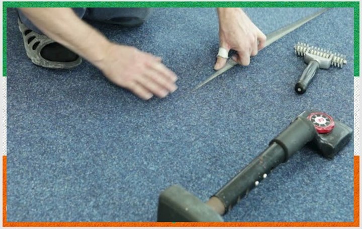 Carpet binding and edging in Galway is carried out by McN Flooring