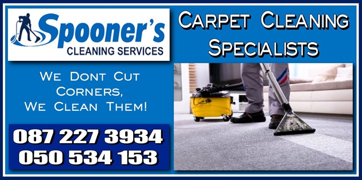 Carpet Cleaner Laois - Spooner's Cleaning Services