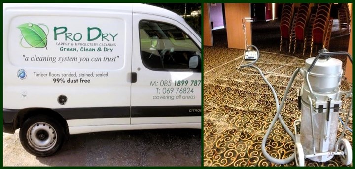 Carpet Cleaning Limerick - ProDry dry carpet cleaners