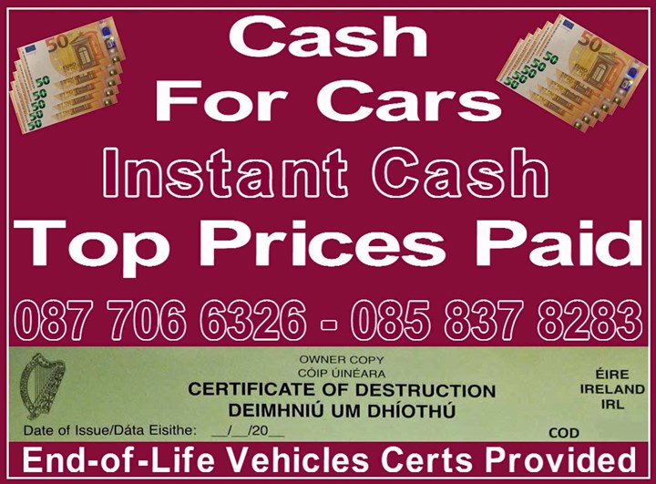 Cash For Cars Dún Laoghaire logo