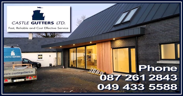 Cast Iron Gutters Cavan - Castle Gutters Ltd