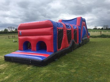 inflatable obstacle course hire