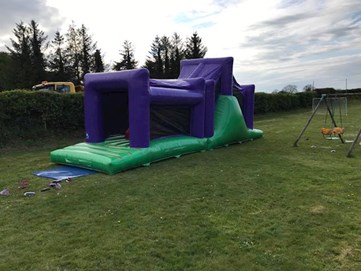 inflatable slide hire