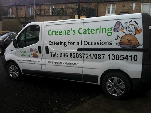 Greene's Catering Ltd Monaghan Service Van