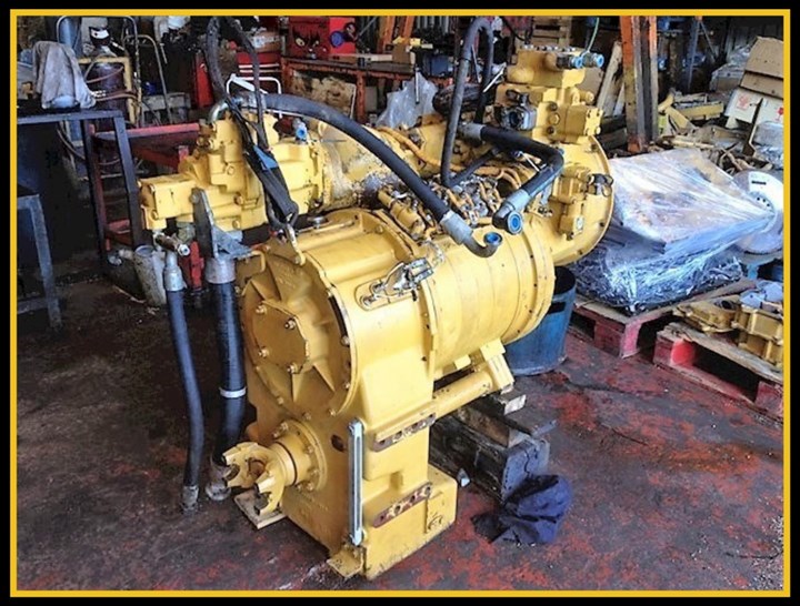 Caterpillar transmission rebuilds in Ireland are carried out by Nugent Plant Services