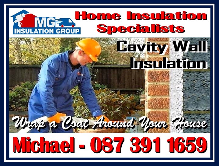 Cavity Wall Insulation Tipperary - MG Insulation Group