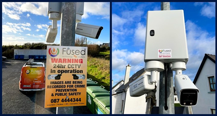 CCTV camera system installations in Wexford carried out by Fused Technology Solutions