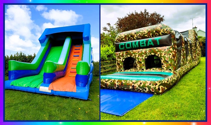 Childrens bouncy castle hire Longford proivded by Bouncy Castles Longford