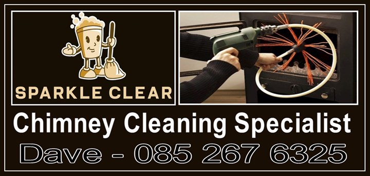 Chimney sweep services in Cavan - carried out by Sparkle Clear Chimney Sweep