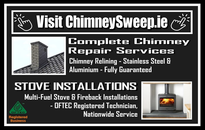 ChimneySweep.ie - Chimney Sweep and Stove Cleaning in Gorey