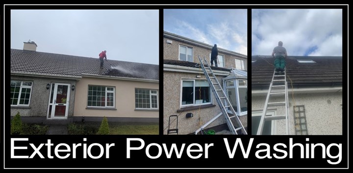 Power washing in Cavan - carried out by Sparkle Clear