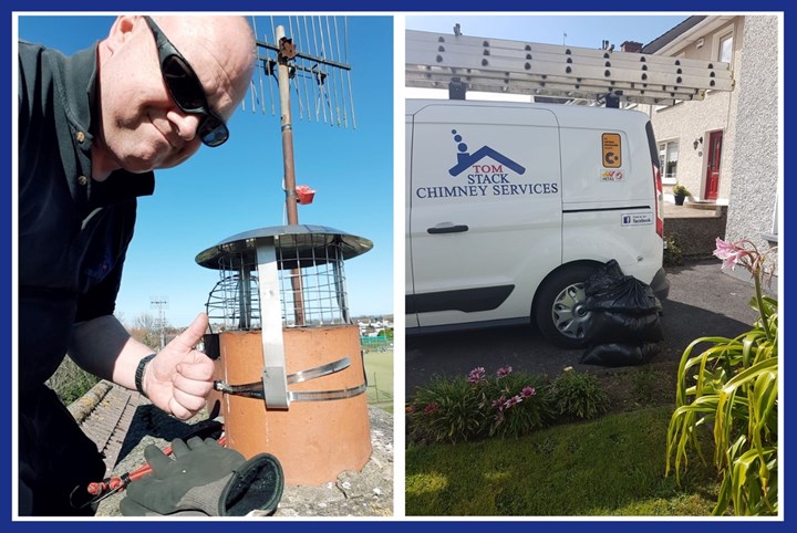 Chimney cleaning in Swords, Balbriggan, and Skerries - carried out by Stack Chimney Services