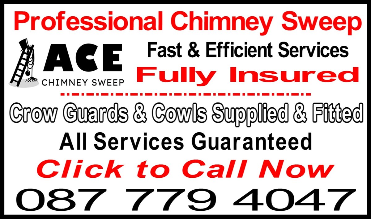 Chimney sweep services in Tullow and Carlow - Ace Chimney Sweep