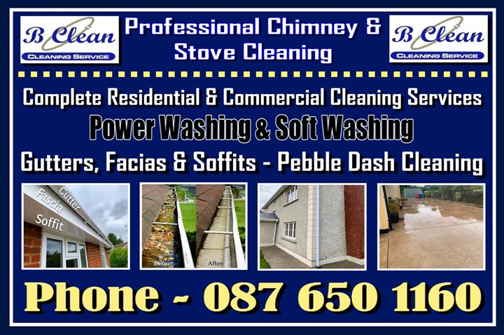 Chimney Cleaning Monaghan - B Clean Cleaning Services